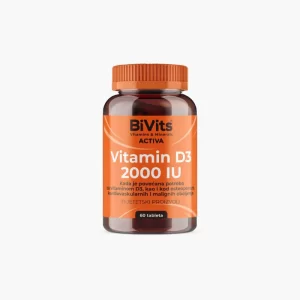 BiVits Vitamin D3 2000 IU tablete a60