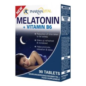 PharmaVital Melatonin + Vitamin B6 tablete a90