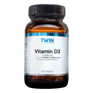 Twin Nutrition Vitamin D3 5000 IU cps a90