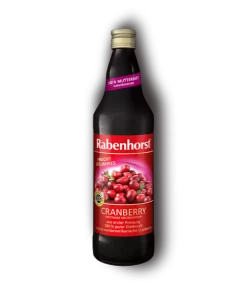 Rabenhorst Sok brusnica, Vegan, 750 ml