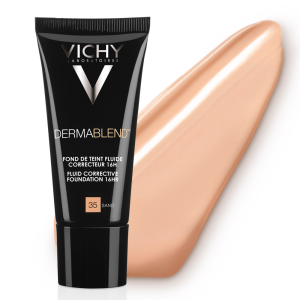 Vichy Dermablend korektivni tečni puder SPF 35 - nijansa 35 Sand, 30 ml