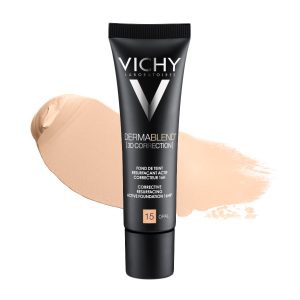 Vichy Dermablend 3D korektivni tečni puder SPF 25 - nijansa 15 Opal, 30 ml