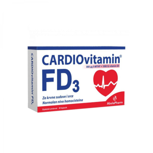 Abela Pharm CARDIOvitamin FD3 kapsule 30
