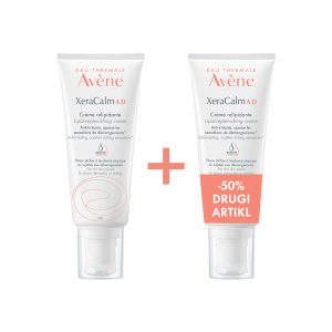 Avène XeraCalm A.D krema za relipidaciju 2x200 ml -50% drugi