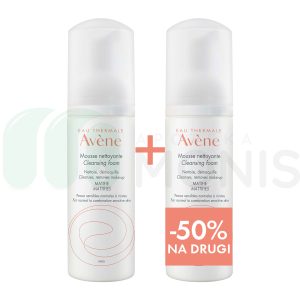 Avène pjena za čišćenje 2x150 ml -50% na drugi