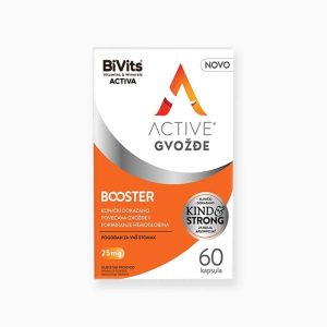BiVits Active Gvožđe Željezo Booster kapsule a60