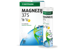 Dietpharm Magnezij 375 šumeće tablete a20