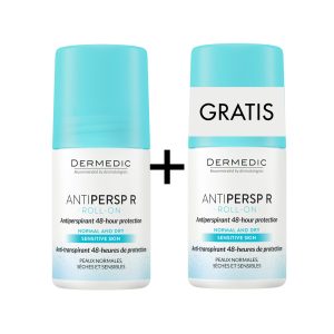 Dermedic Antipersp R Deo roll on 2x60 ml 1+1 GRATIS