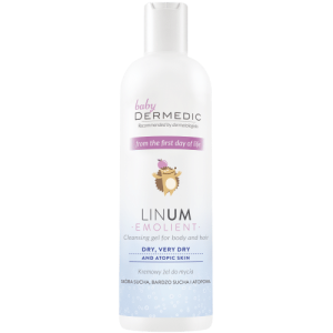 Dermedic Linum Baby Emollient gel za tijelo i kosu 200 ml