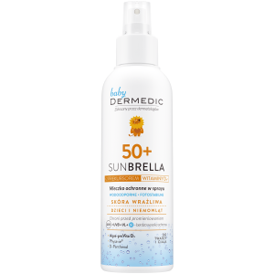 Dermedic SUNBRELLA BABY zaštitno mlijeko u spreju za djecu SPF 50, 150 ml