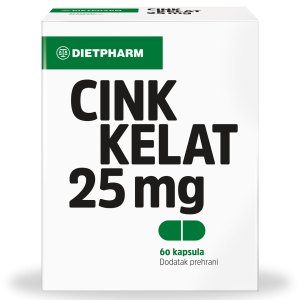 Dietpharm CINK KELAT 25 mg kapsule a60