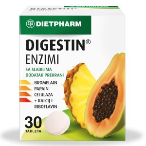 Dietpharm Digestin® enzimi tablete za žvakanje a30