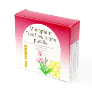 Dr. Theiss Mucoplant trpučeve biljne pastile 50 g