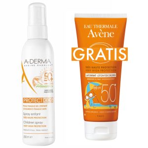 A-Derma Protect dječji sprej SPF50+ 200 ml + GRATIS Avène Dječje mlijeko SPF50+ 100 ml