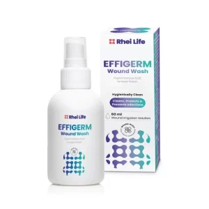 EFFIGERM Wound Wash Liquid otopina za ispiranje rana 60 ml