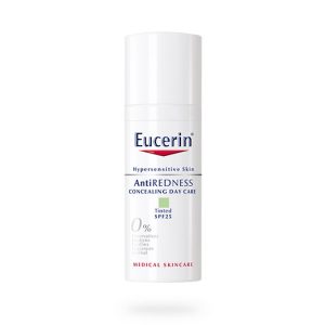 Eucerin AntiREDNESS dnevna krema protiv crvenila sa zelenim pigmentom SPF 25 50 ml