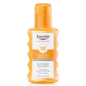 Eucerin Sun Sensitive Protect Transparent sprej za zaštitu od sunca SPF 50 200 ml