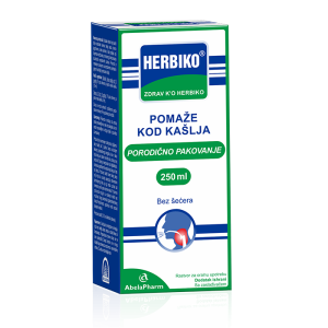 Herbiko sirup za kašalj bez šećera 250 ml