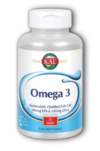 KAL Omega 3 softgel a120
