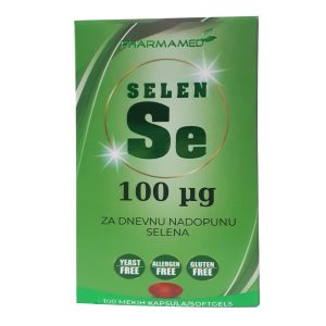Pharmamed Selen 100 µg meke kapsule a100