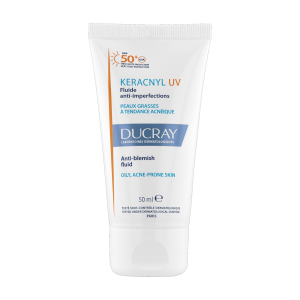 Ducray Keracnyl UV SPF 50+ Fluid protiv nepravilnosti 50 ml