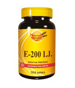 Natural Wealth Vitamin E-200 I.J. kapsule a100