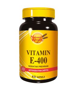 Natural Wealth Vitamin E-400 kapsule a60