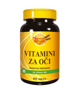 Natural Wealth Vitamini za oči tablete a60